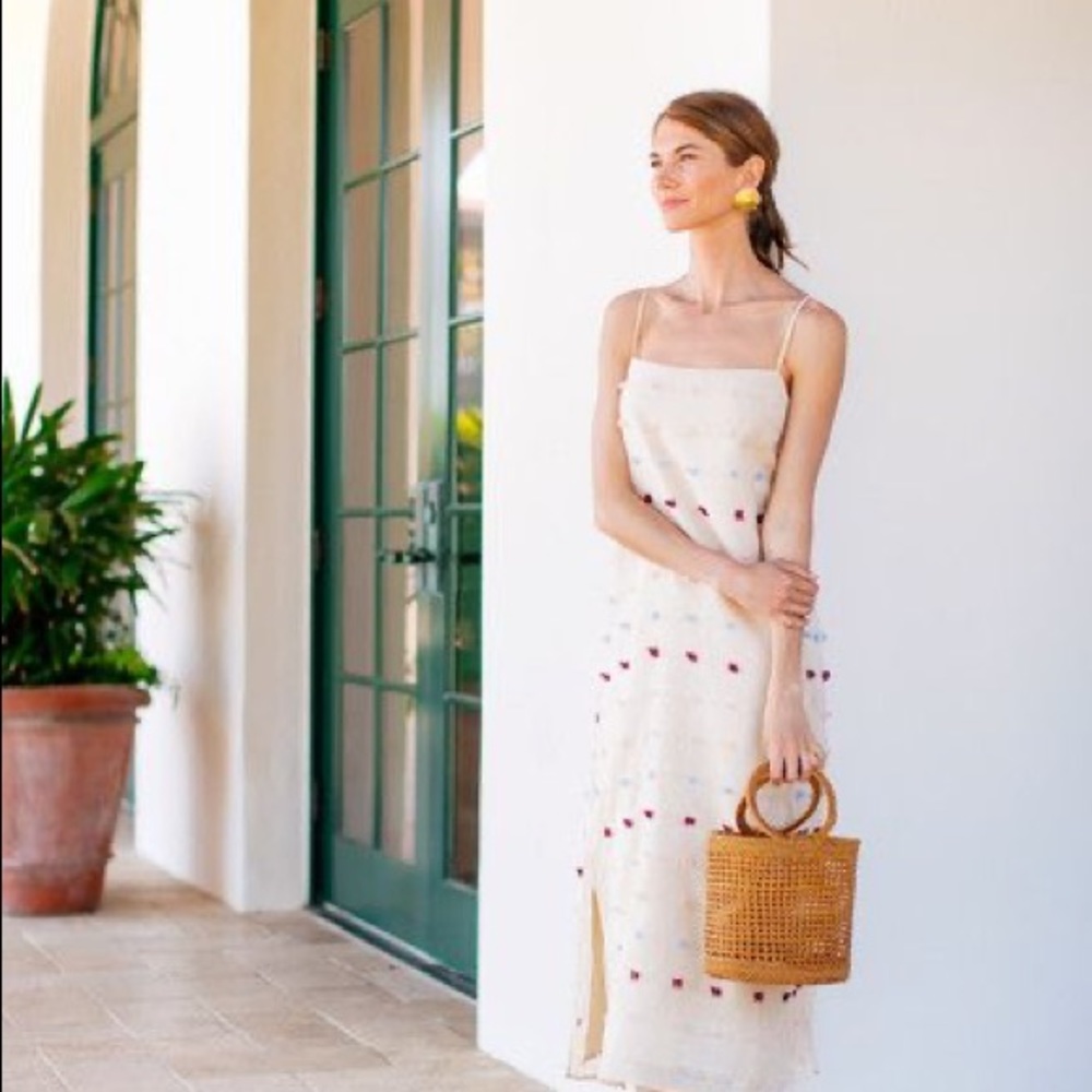 English Factory Midi Fringe Dress